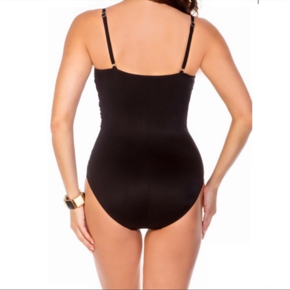 Miraclesuit DDD cup Mystify Sheer mesh panel slimming swimsuit - Picture 11 of 12